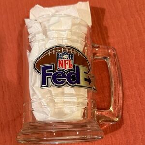 NFL FedEx Glass Mug